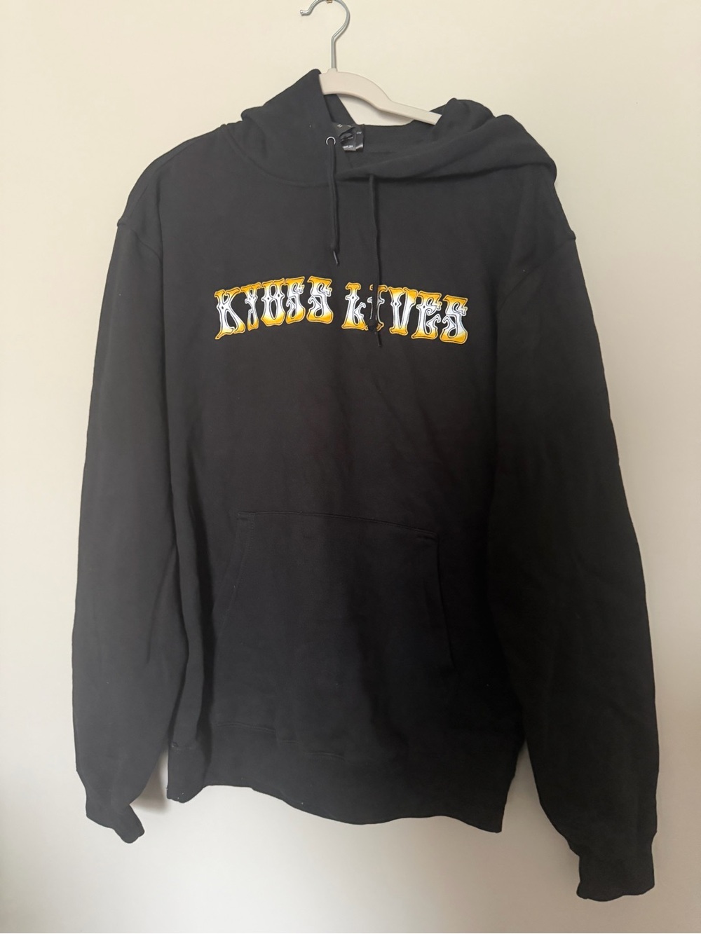 Kyuss Lives Stoner Rock Band Pullover Hoodie Size Medium Black Beimar Graphic